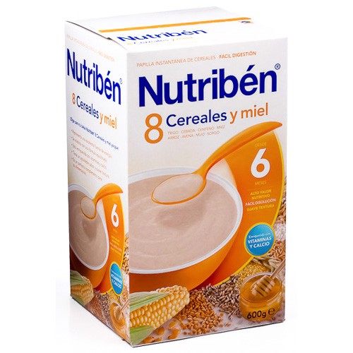 Nutribén 8 cereales miel 600gr
